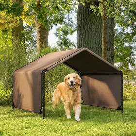 Dog Bed (Option: Brown-650x180x160 mm)